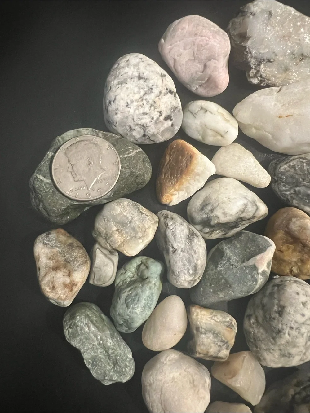 2 Lbs of Clean and UnPolished Alaskan Rocks - Multi Color